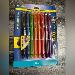 ADD ON ITEM- Pilot FriXion Erasable Gel Pen 8 count